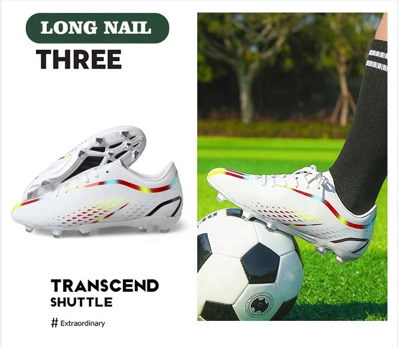 Factory Long nail Soccer Boots For Men New Broken Nail Soccer Cleats Custom Cheap Football Boots Soccer Shoes