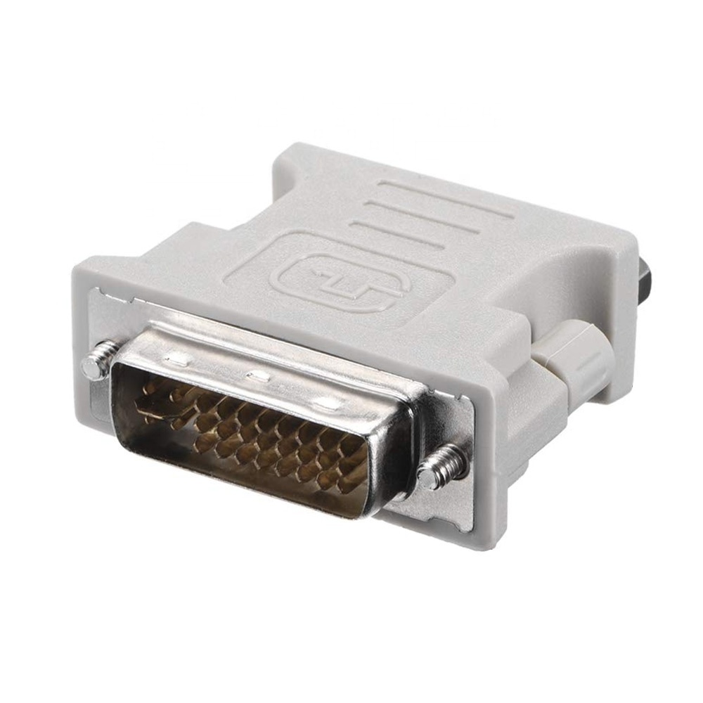 Full Hd 1080p DVI 24+1 25 Pin Male VGA Female Converter DVI To VGA Adapter