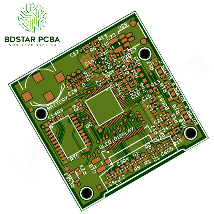 Oem Pcb Manufacturing Smd Smt Dip Custom Electronic Printed Circuit Board Pcb Assembly For Bluet00Th Radio Mp3 Mp4 Player