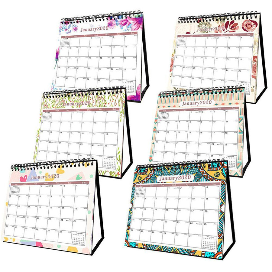 Custom Design Promotional  Home Office  Advent Calendar Table Desk 365 Day  Calendar