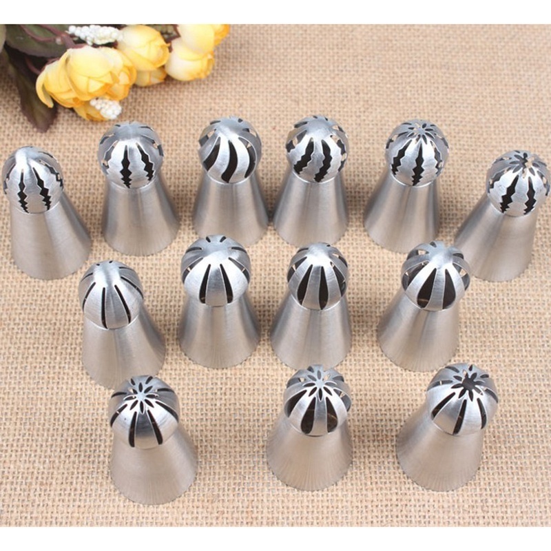 Stainless Steel Special Cookie Nozzle Baking Trays Eco-Friendly Metal Cake Mold round Shaped Baking Tray with Decorating Tip