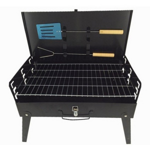 Wholesale folding portable BBQ grill stove, outdoor grill charcoal bbq smoker stove