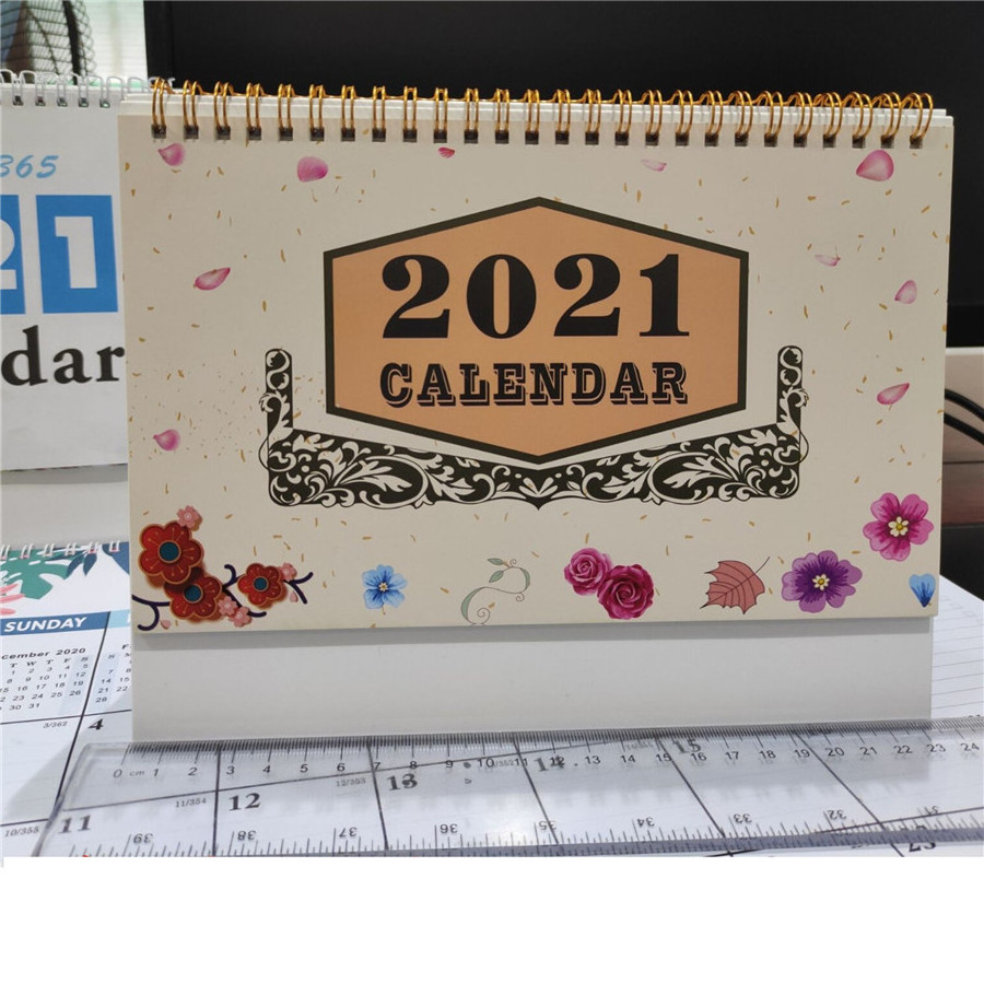 Custom Design Promotional  Home Office  Advent Calendar Table Desk 365 Day  Calendar