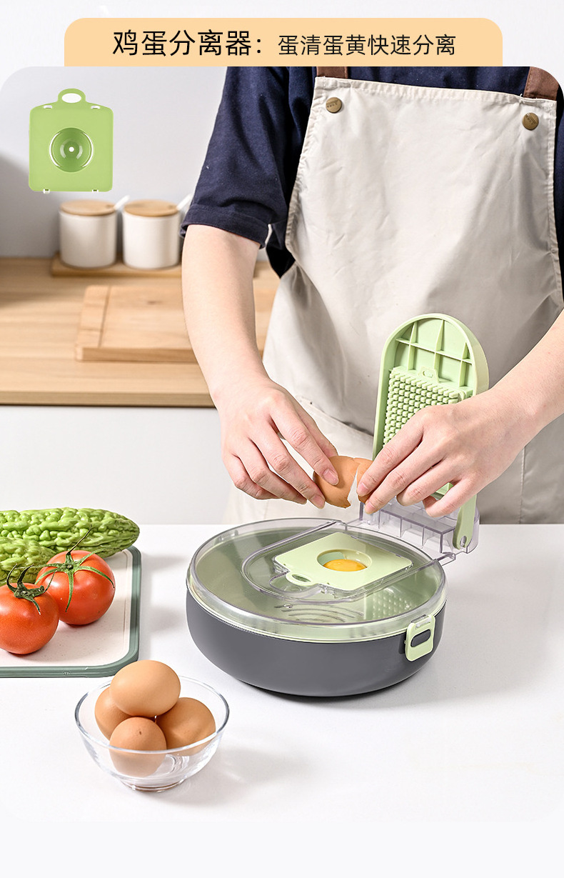 PROMO rotate vegetable cutter portable chopper grater Manual vegetable chopper