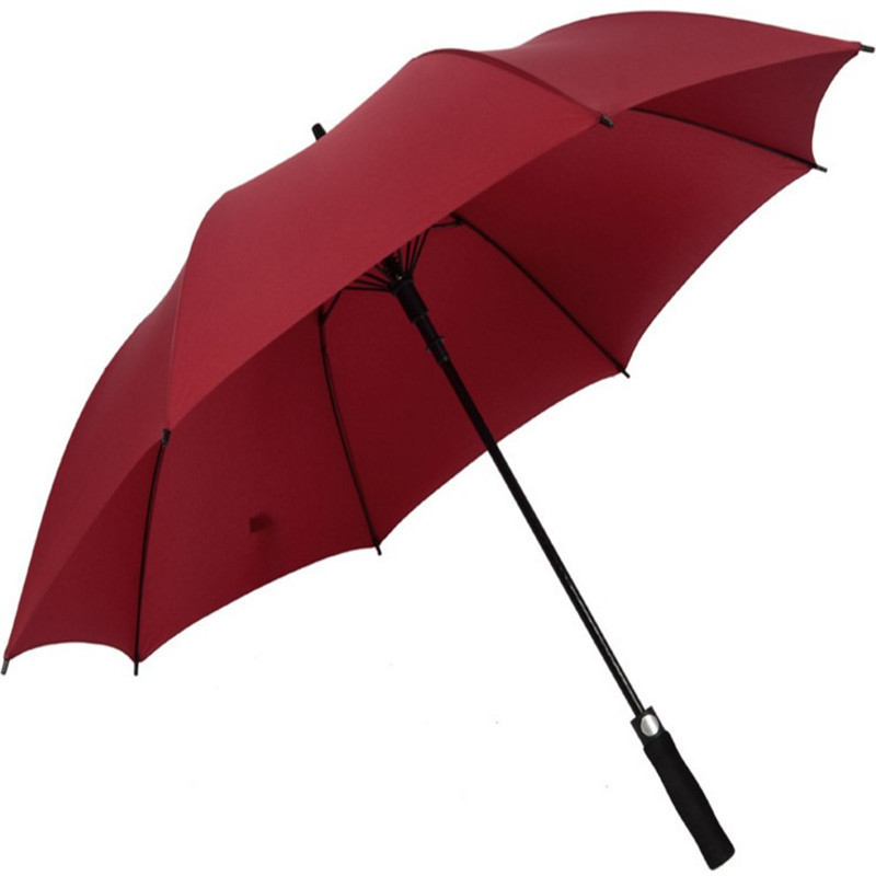 Cheap customized fibre straight Golf umbrella