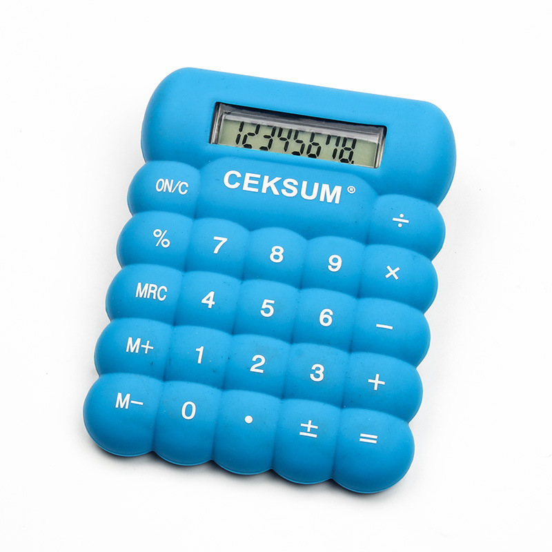 Calculator Fashion 8 Digital Silicon Rubber Calculator