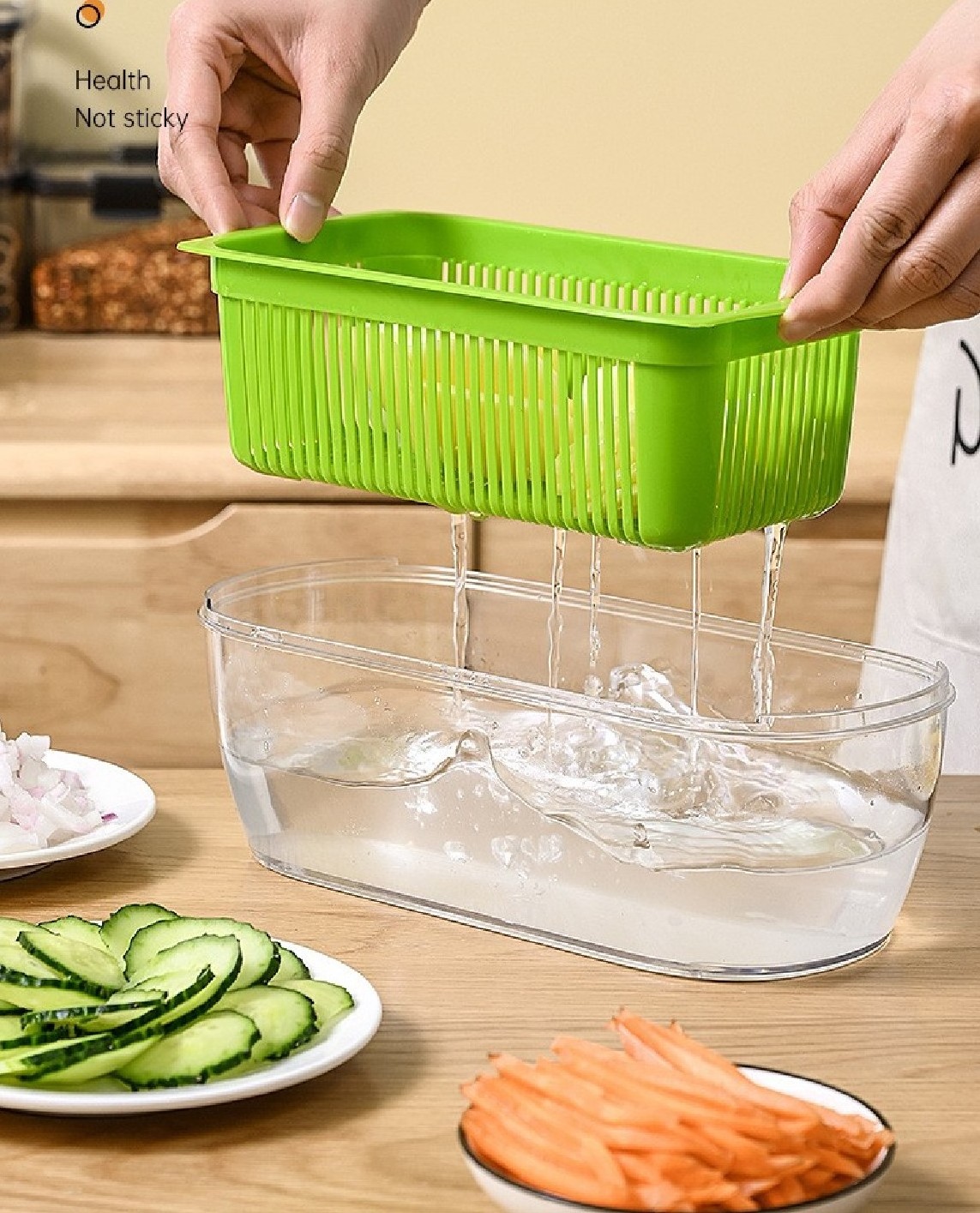 Kitchen Accessories Cutter Potatoes Slicer Multi-functional wire grater 5 In 1 Manual Vegetable Chopper