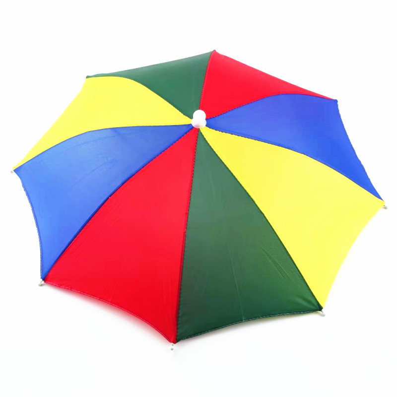 MSF Head Umbrella,sun Hat Head Umbrella,hat Shape Umbrella Golf Umbrella