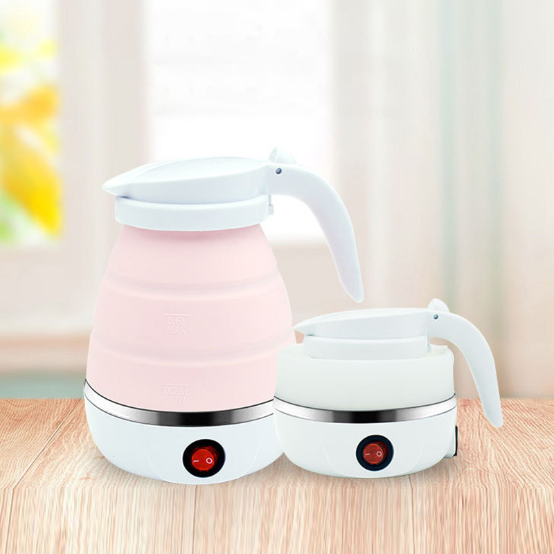 Top-Selling Foldable Mini Silicone Electric Kettle Portable Travel Tea and Coffee Water Kettle