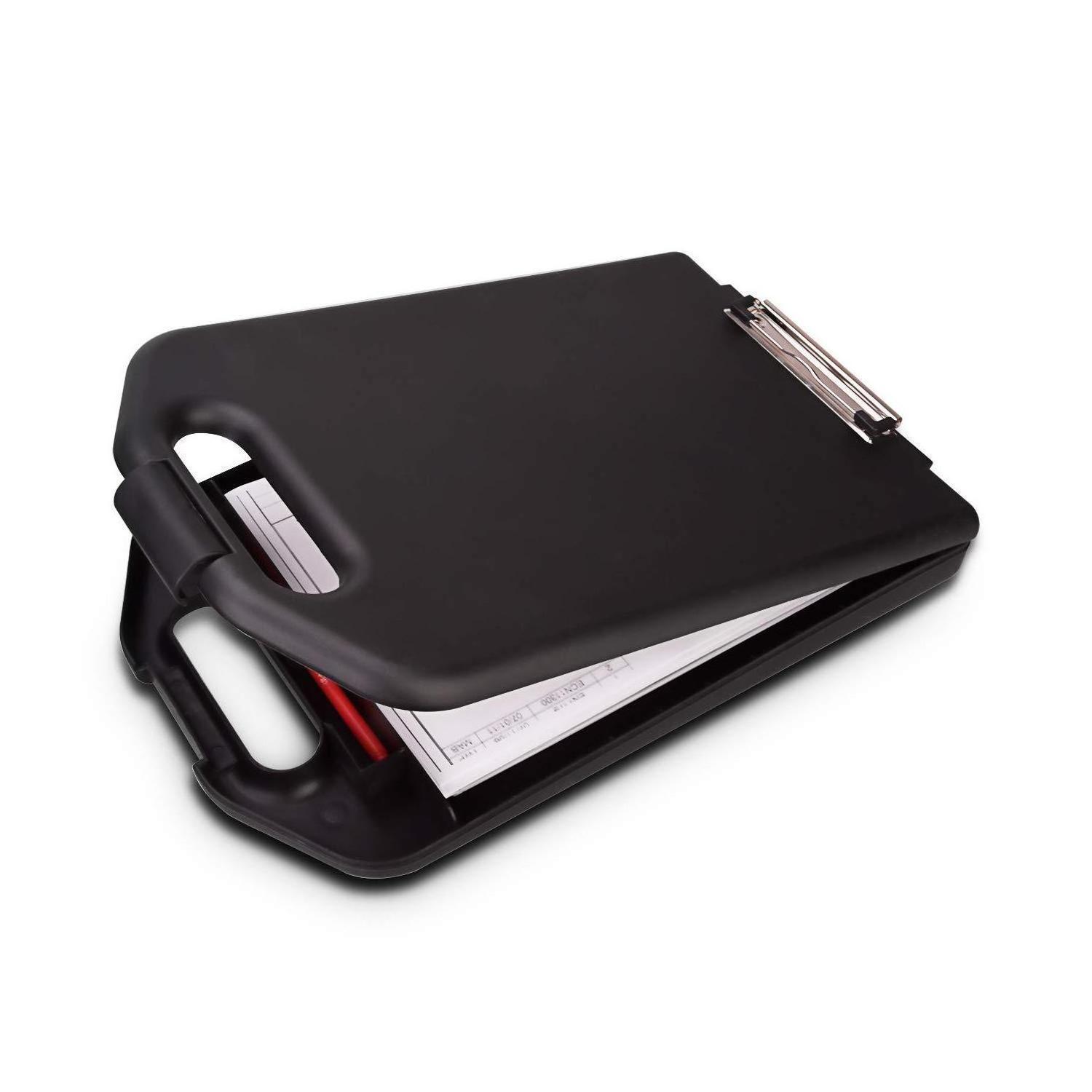 A4 Size Clipboard with Storage Foldable Plastic Storage Clipboard