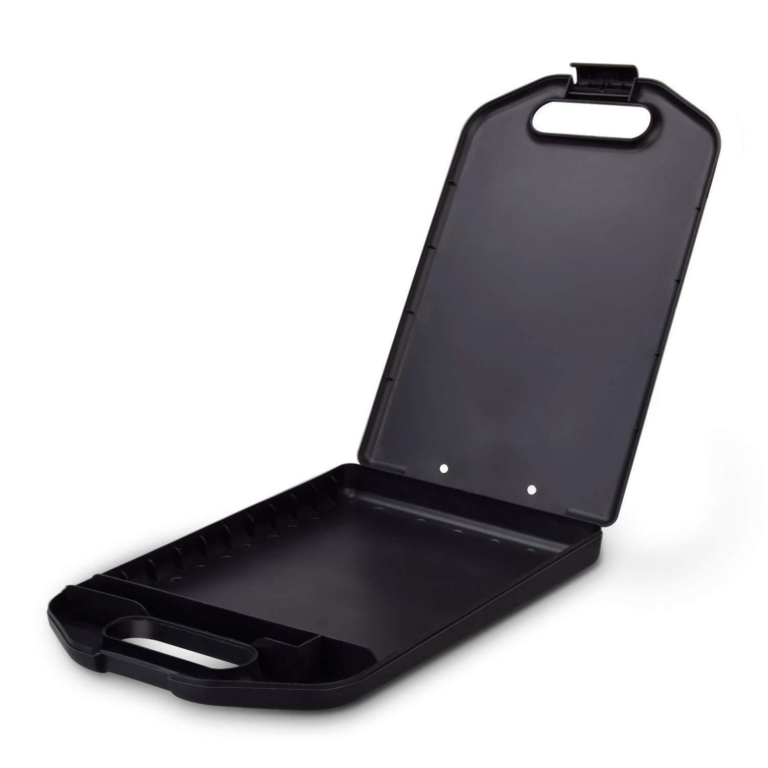 A4 Size Clipboard with Storage Foldable Plastic Storage Clipboard