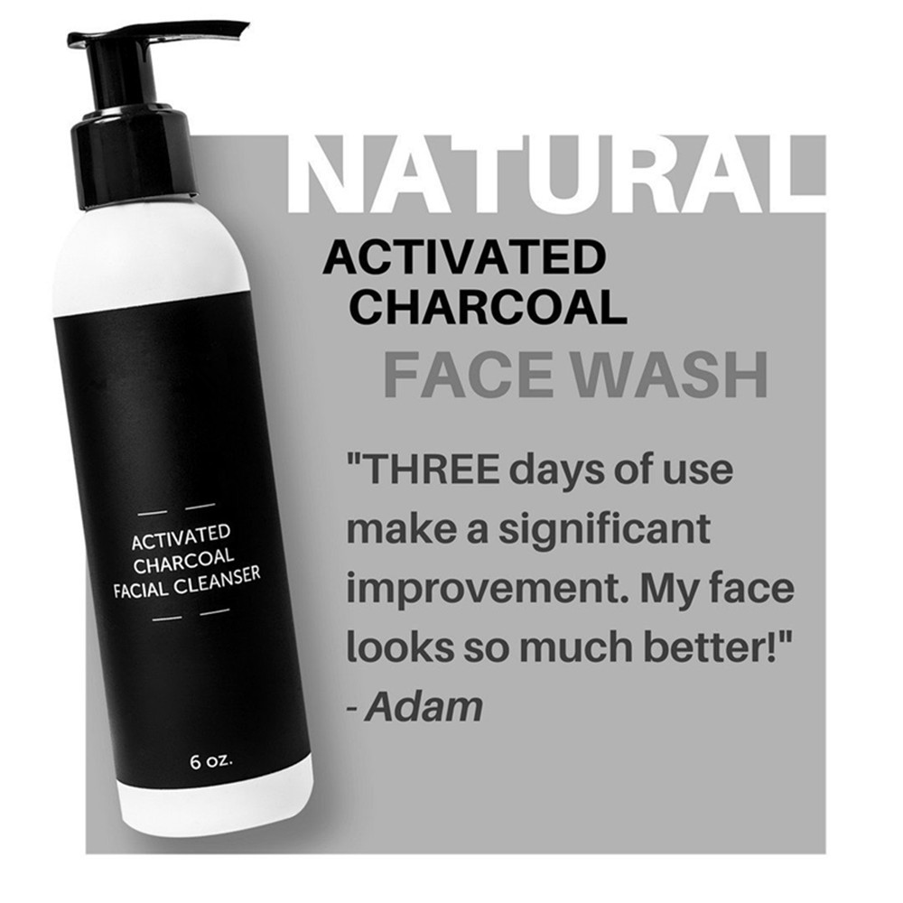 High Quality Purifying Charcoal Face Wash For Men Facial Cleanser