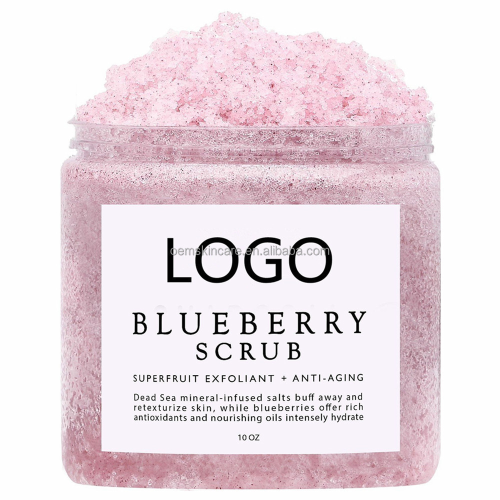 Private Label Whitening Blueberry Body Scrub