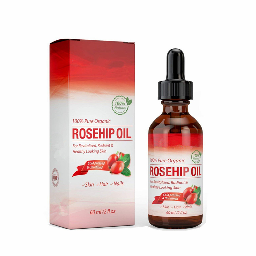 Private Label Organic Natural Cold Pressed Skin Anti Ageing Pure Organic Rose Facial Rosehip Oil For Face