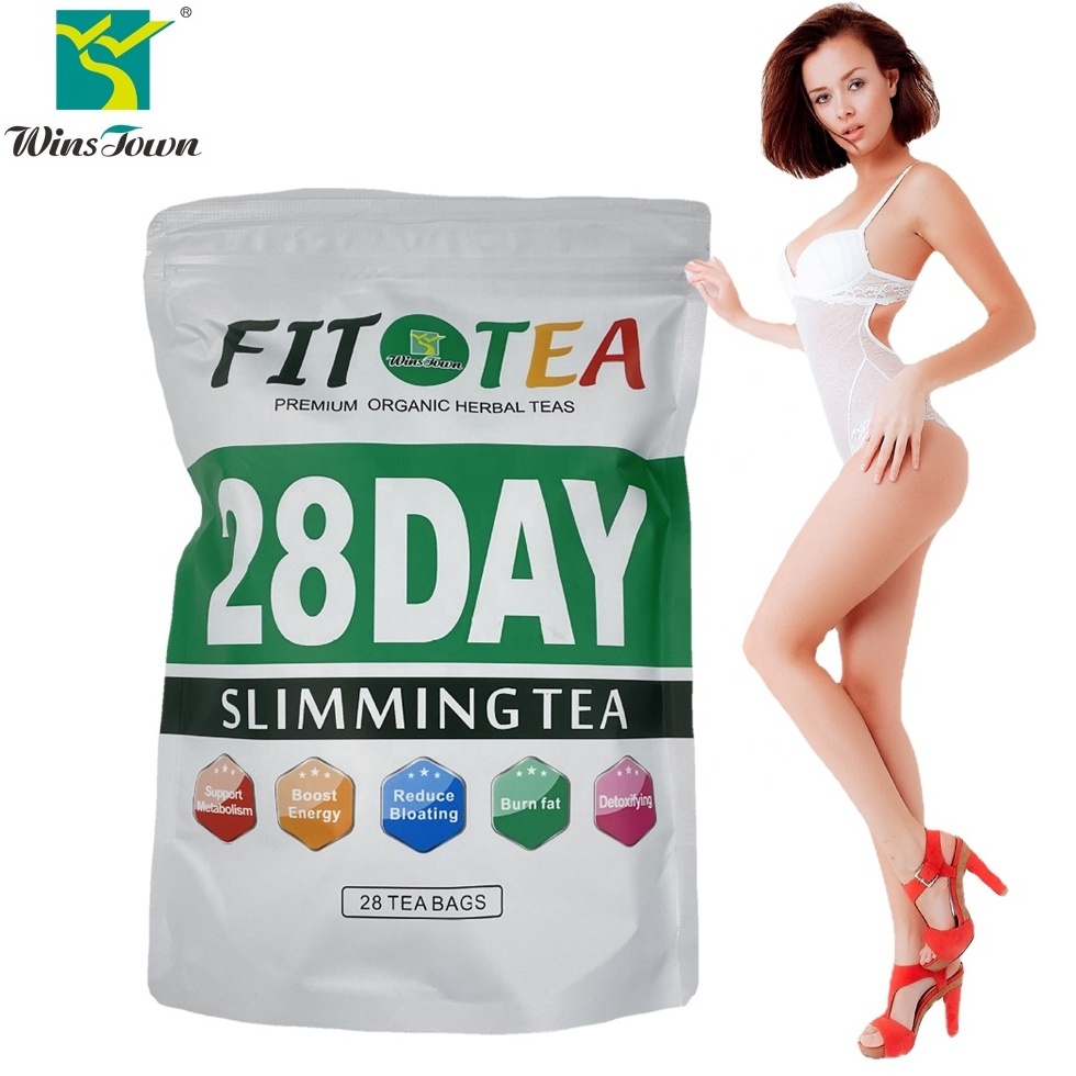 Slimming Tea Weight Loss Detox Fit Skinny Health Soft Drink Private Label with Oolong & Green Tea for Slim Box Natural Herbs