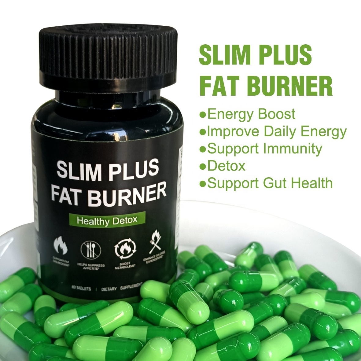 herbal Custom detox garcinia capsules for weight loss herbal supplements slim fit weight loss burn fat plus capsules