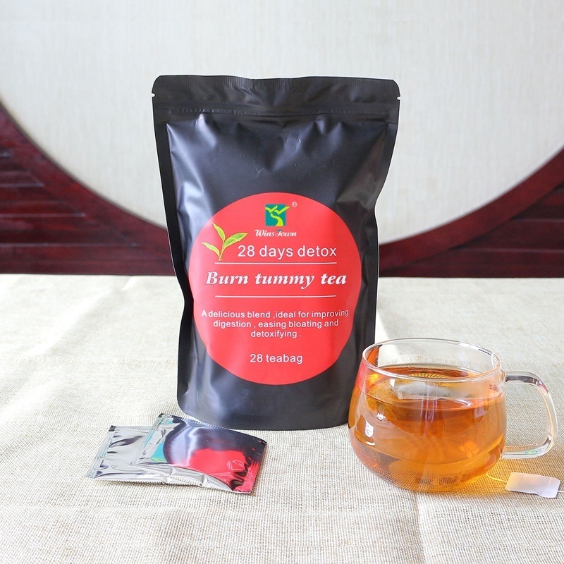 Wholesale Flat Slim Tea 28 Days Detox Slimming cha fit tea Burn Tumy Tea