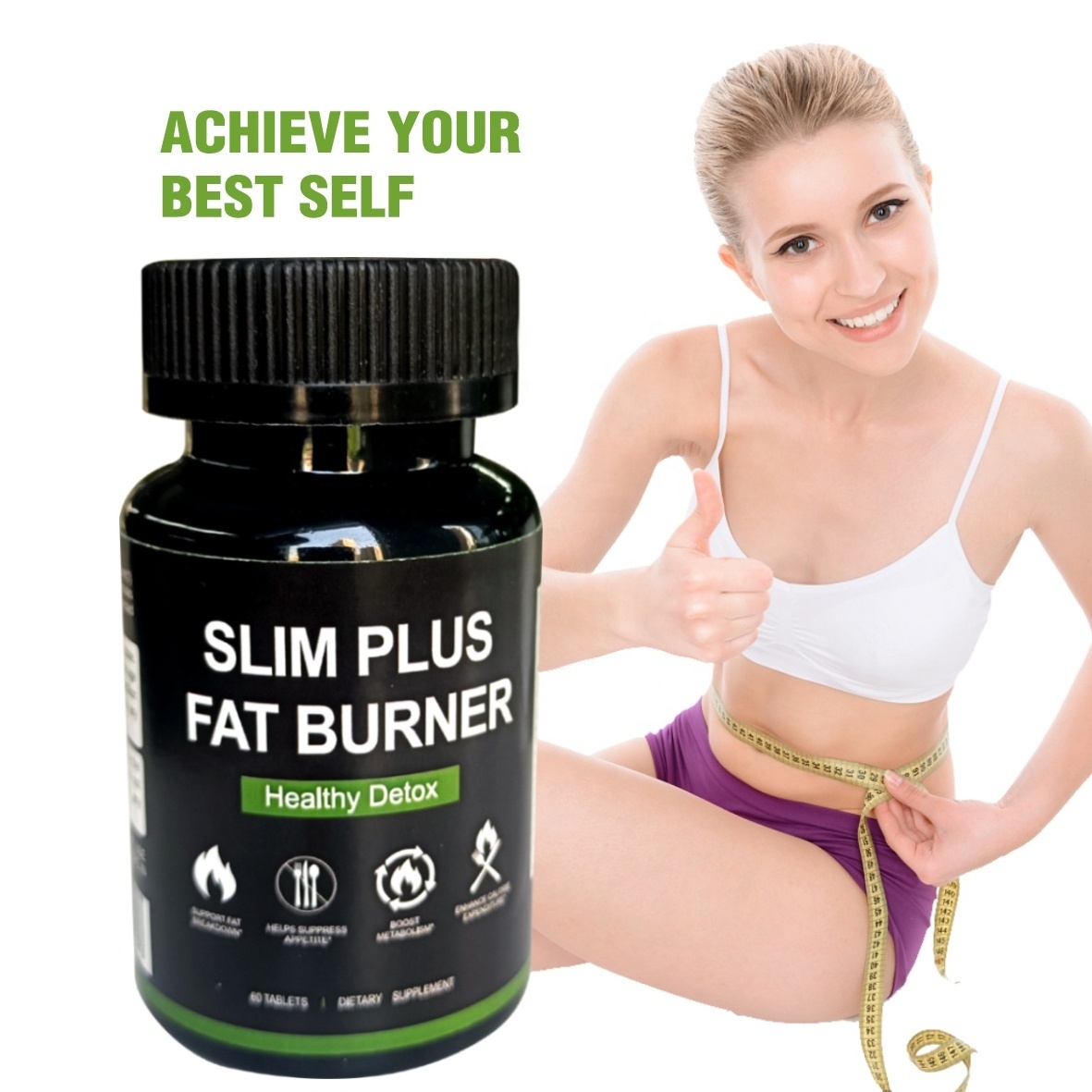 herbal Custom detox garcinia capsules for weight loss herbal supplements slim fit weight loss burn fat plus capsules