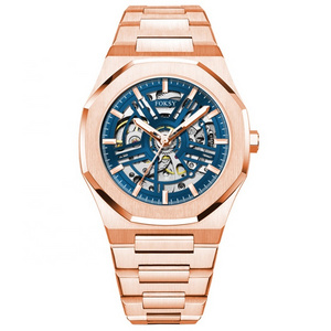 Trendy Men Brand Watches Rose Gold Bar-type Scale luxus uhr at Wholesale Price