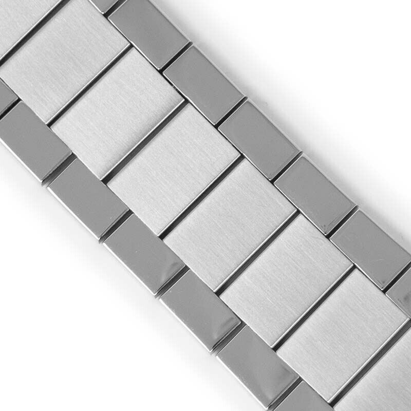 Flat Link  Bracelet 20MM Stainless Steel Strap Fit For Skx Watch