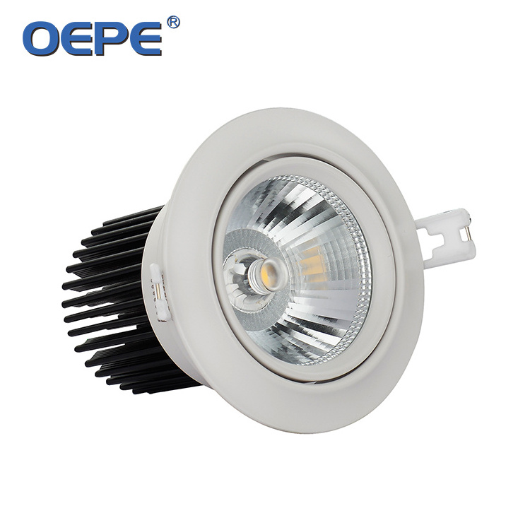 Led Ceiling Light Fixtures With 75mm Cut Out High Cri 90Ra Recessed Led Ceiling Down Light 3W 5W 6W 7W Dimmable