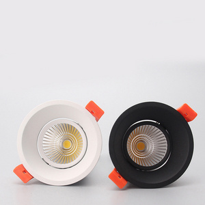 Small Size 7W 10W 15W 20W Cob Led downlight Warranty 2 Years 75mm Hole Saw Recessed Led Ceiling Spotlight