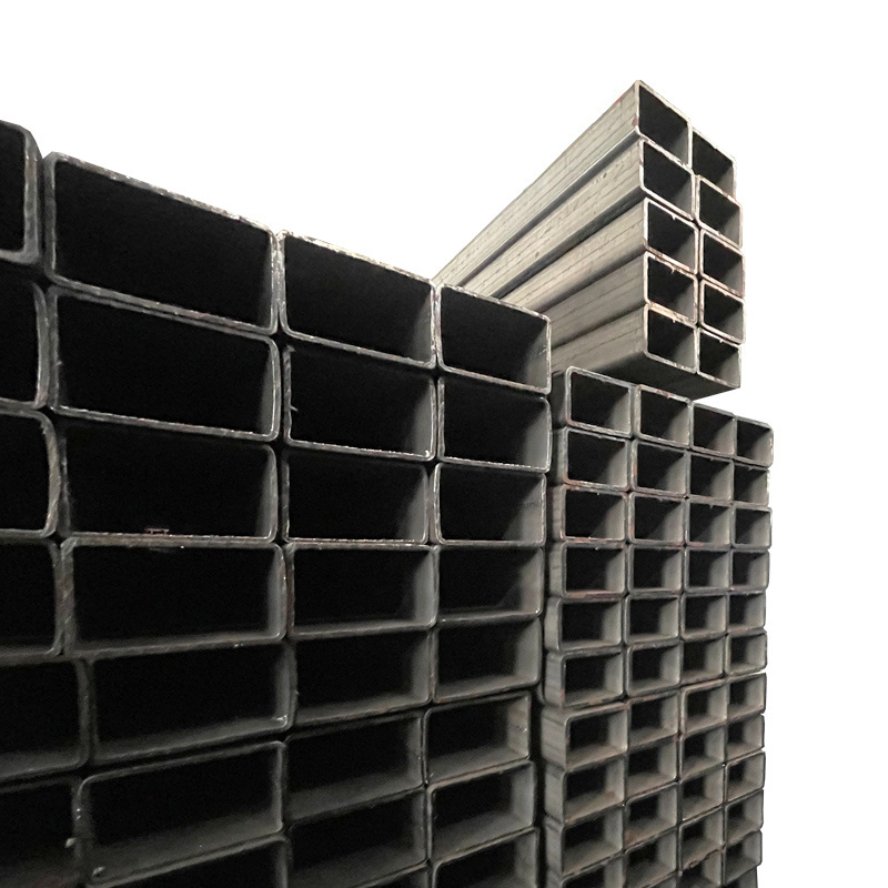 Hot selling  pre galvanized welded square / rectangular steel pipe/tube/hollow section prefab house steel pipe