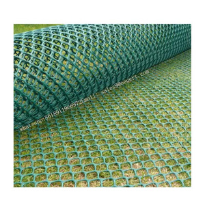 Heavy duty extruded grass protection turf reinforcement mesh