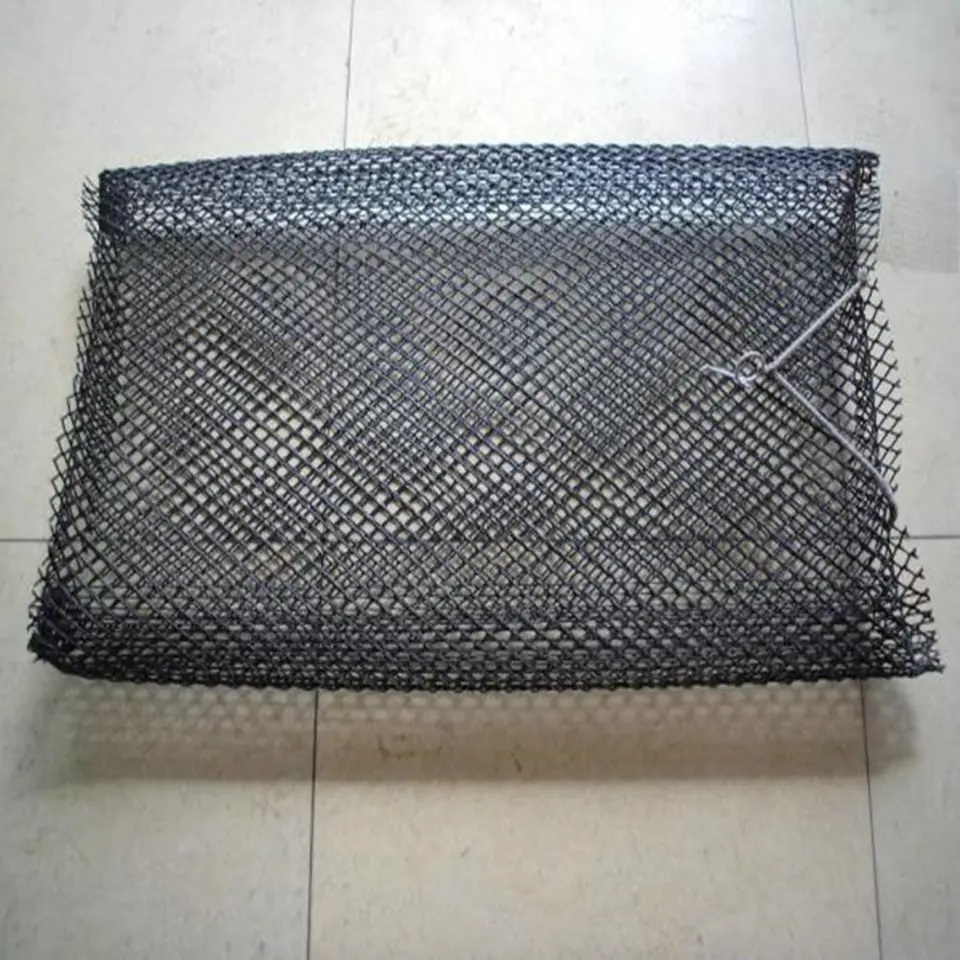 Float HDPE Net Oyster Bag Mesh For Oyster 800g/pc 50cm*100cm Customized size Black bag