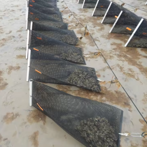 Seafood With rubbers Float Cheap Good Quality Oyster Mesh Factory Oyster Bag Floats 800 900g/pc