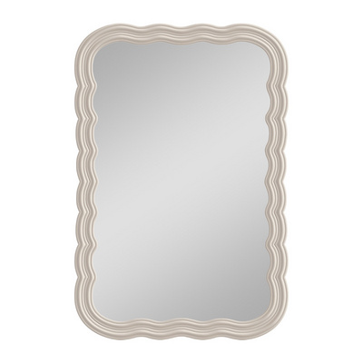 Luxury Home Decor Full Length Floor Silver Mirror Modern Room Large Size Hanging Mounted Decorative Wavy Salon Wall Mirrors