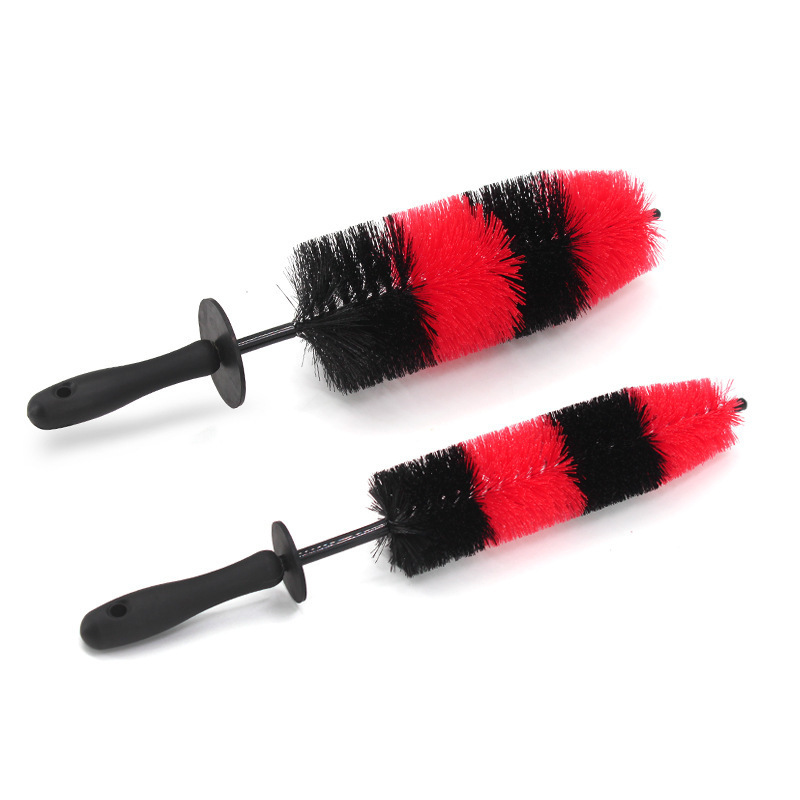 Multipurpose efficient big size PE material tyre cleaner car wheel cleaning brush rim cleaning brush