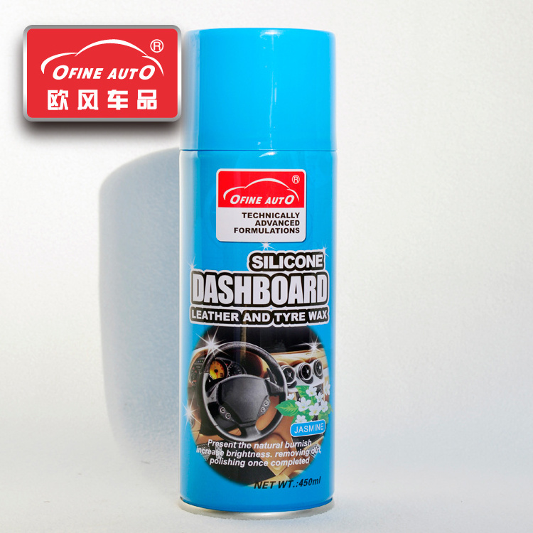 Easy used dashboard polish spray car leather seats maintenance wax auto silicone detail gentle care spray wax