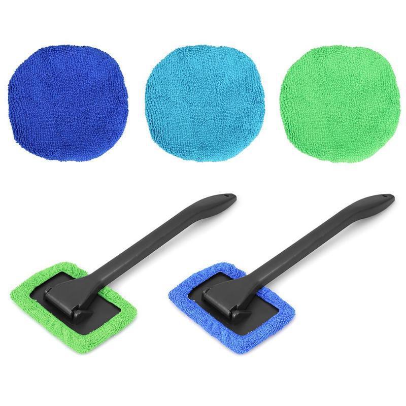 Portable detachable car cleaning tools remove water mist remove dust car window cleaner brush windshield cleaning brush