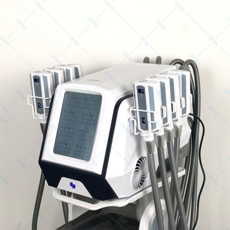 OFAN Cryolipolyse cool body sculpting machine 8 Cryo Pad slimming 360 cryotherapy fat freezing machine cryolipolysis