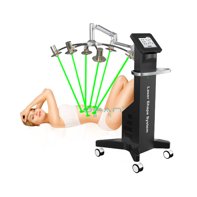 OFAN 6D lipo laser slimming machine 532/635nm Beauty Salon Equipment maquinas de estetica para adelgazar