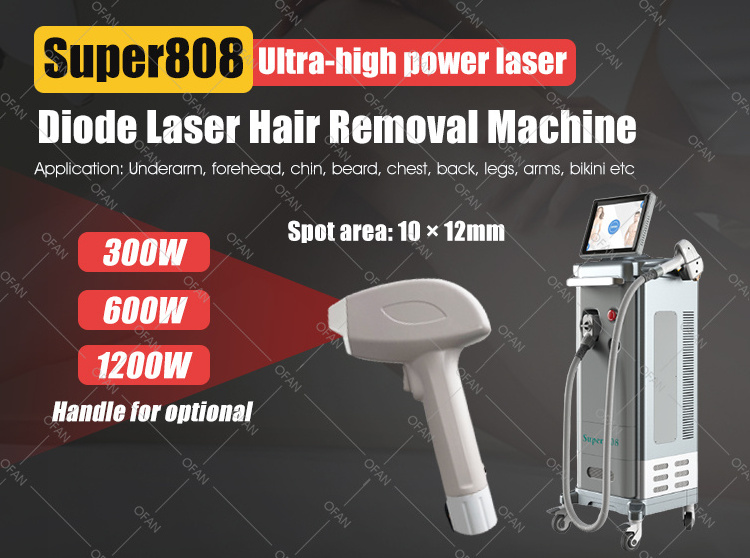 Professional diode laser 808 laser diodo 808 / laser hair removal machine