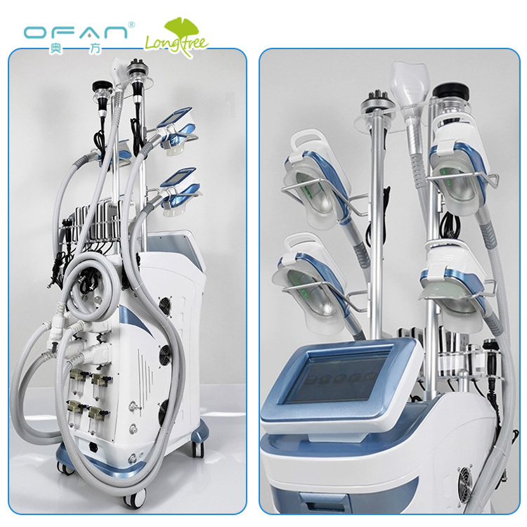 OFAN Facial rf lipo laser machine cryolipolyse crio 360 cryolipolysis fat freezes  cryo therapy criolipolysis machine