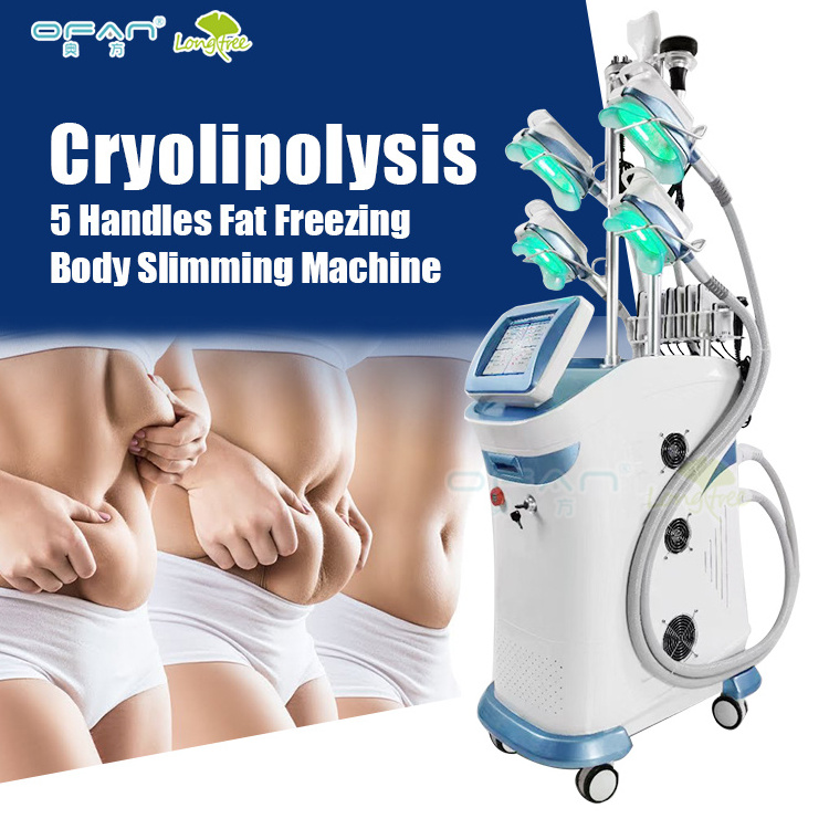 OFAN Facial rf lipo laser machine cryolipolyse crio 360 cryolipolysis fat freezes  cryo therapy criolipolysis machine