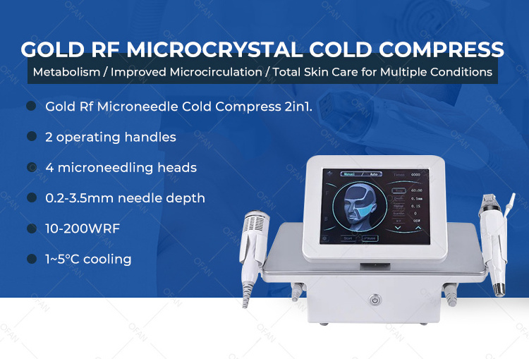 OFAN vivace anti wrinkle remover device stretch mark removal face lift rf microneedle microneedling machine