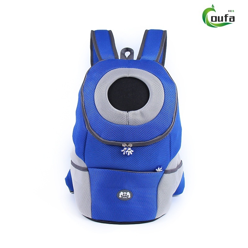 OUFA Nylon Tear resistance Breathable Pet Shoulder Backpack Durable Pet Cat Bag Outdoor Pet Carrier