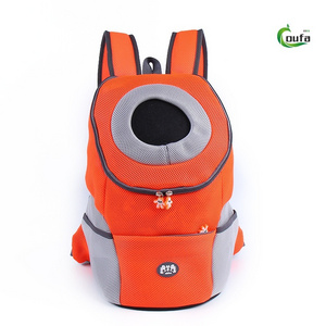 OUFA Nylon Tear resistance Breathable Pet Shoulder Backpack Durable Pet Cat Bag Outdoor Pet Carrier