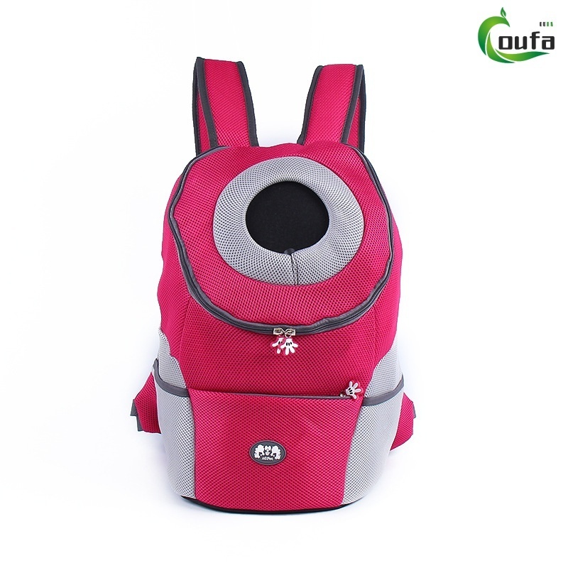 OUFA Nylon Tear resistance Breathable Pet Shoulder Backpack Durable Pet Cat Bag Outdoor Pet Carrier