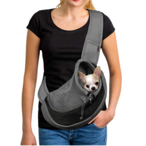 OF Wholesale Outdoor Large Capacity Breathable Mesh Travel Safe Sling Bag Carrier For Dogs And Cats