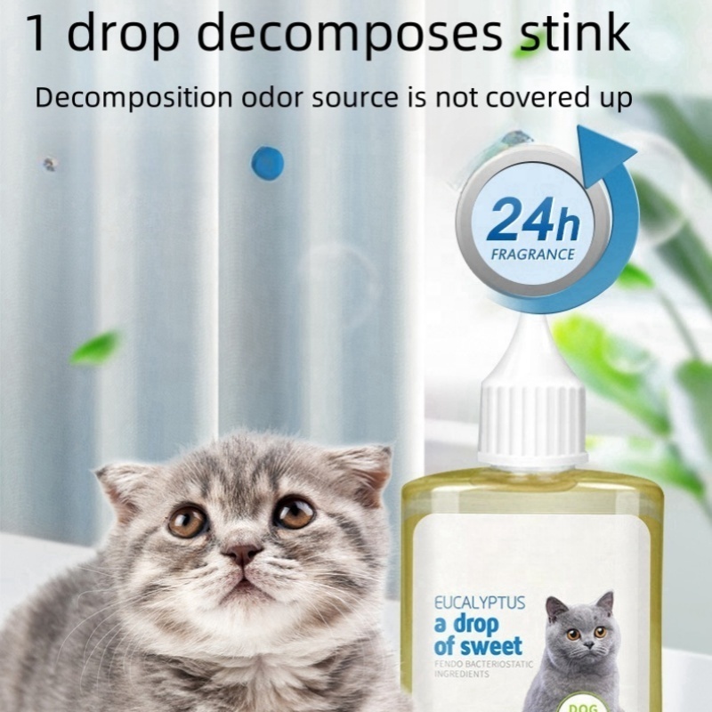 OUFA Customized Pet Deodorant Spray Odor Remover Deodorizer for Dogs&Cats