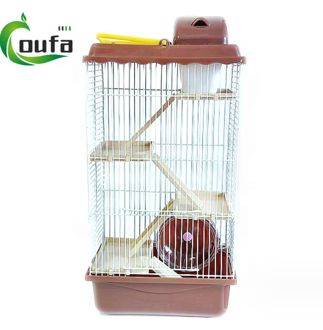 Manufacturer wholesale Custom Large Luxury Foldable Carrier Portable Castle Hamster Cage