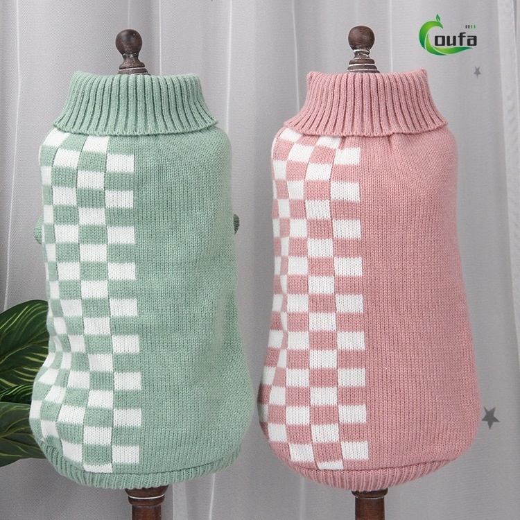 OUFA Pet Clothes Warm Sweater Than Teddy Bear Dog Clothes Autumn And Winter Cat Knit Sweater Base Shirt Wholesale