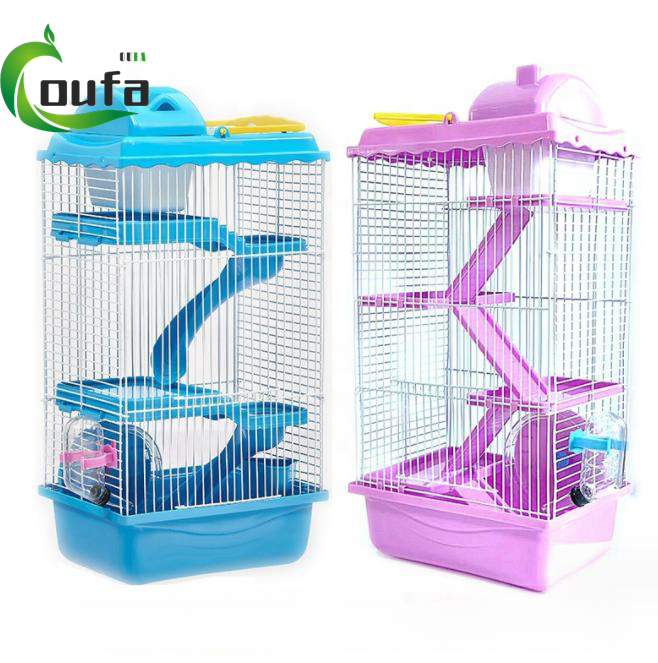 Manufacturer wholesale Custom Large Luxury Foldable Carrier Portable Castle Hamster Cage