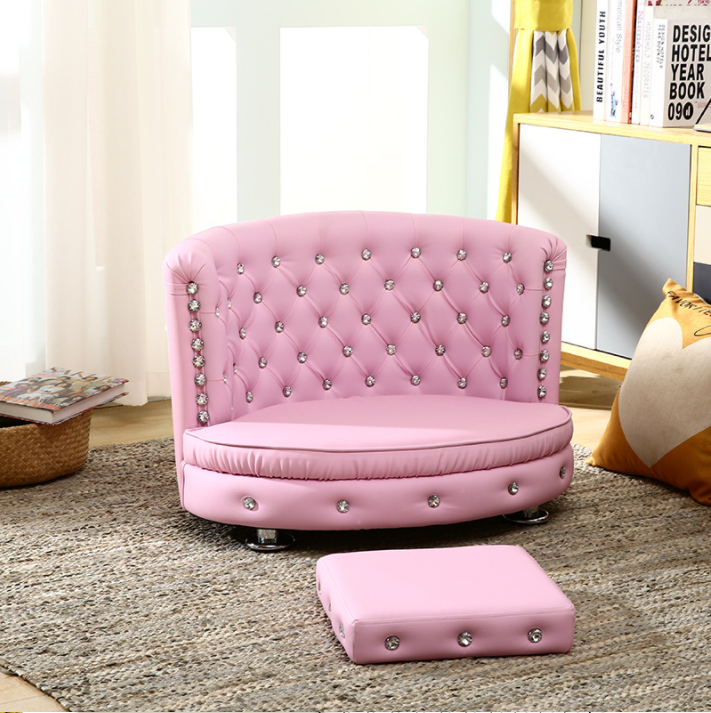 Pet Furniture Modern Dog Sofa Chair Bed High Quality Leather Fabric Wooden Frame Doge Sofa Bed Wholesale