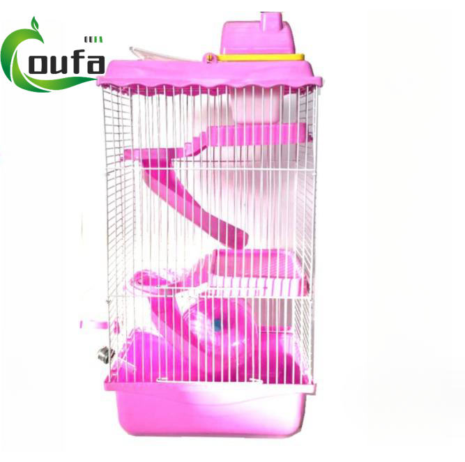 Manufacturer wholesale Custom Large Luxury Foldable Carrier Portable Castle Hamster Cage